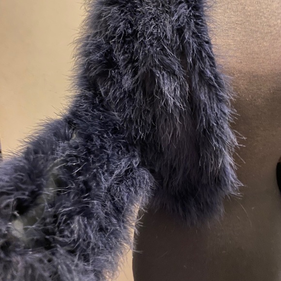 Vanessa Brunno feather bolero jacket - Picture 5 of 6